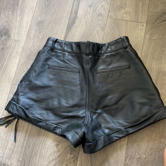 The Kooples Black High Waist Shorts - Picture 10 of 11